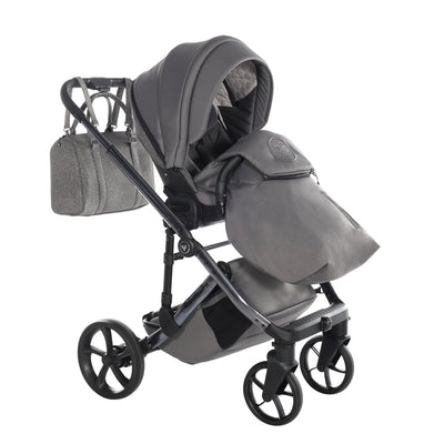 JUNAMA GLITTER GRAPHITE - 4IN1 (INCLUDES CAR SEAT & ISOFIX BASE)