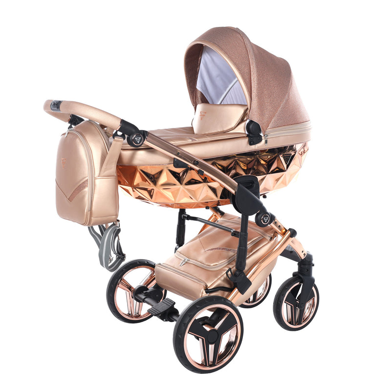 JUNAMA DOLCE ROSE GOLD - 4IN1 (INCLUDES CAR SEAT & ISOFIX BASE)