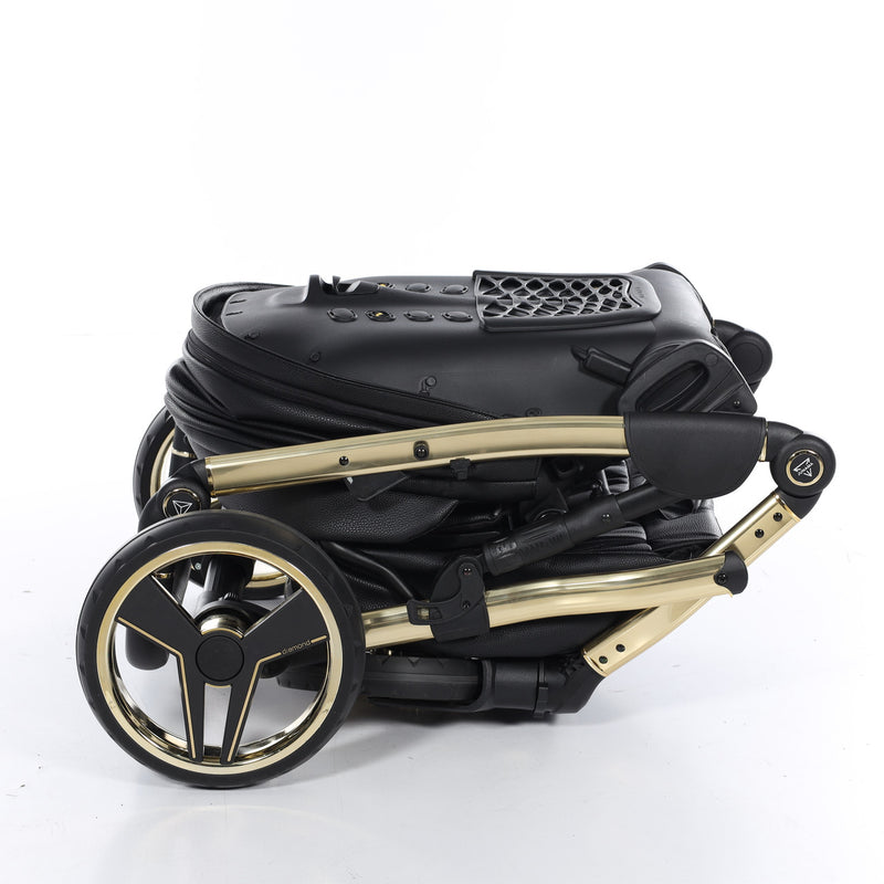 JUNAMA HANDCRAFT BLACK GOLD - 3IN1 (INCLUDES CAR SEAT)