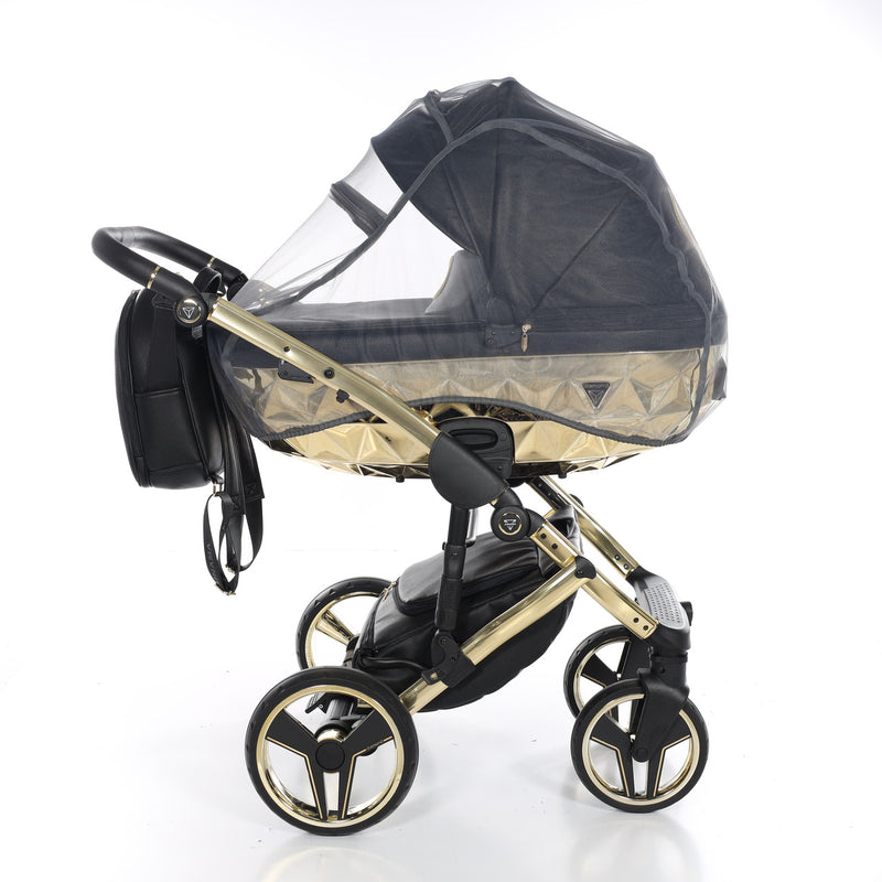 JUNAMA HANDCRAFT BLACK GOLD - 4IN1 (INCLUDES CAR SEAT & ISOFIX BASE)