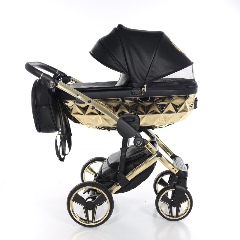 JUNAMA HANDCRAFT BLACK GOLD - 3IN1 (INCLUDES CAR SEAT)