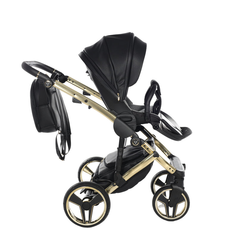 JUNAMA HANDCRAFT BLACK GOLD - 3IN1 (INCLUDES CAR SEAT)