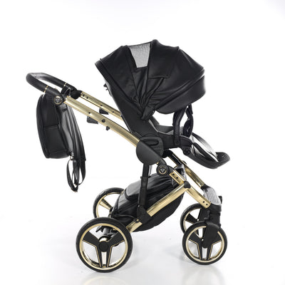 JUNAMA HANDCRAFT BLACK GOLD - 3IN1 (INCLUDES CAR SEAT)