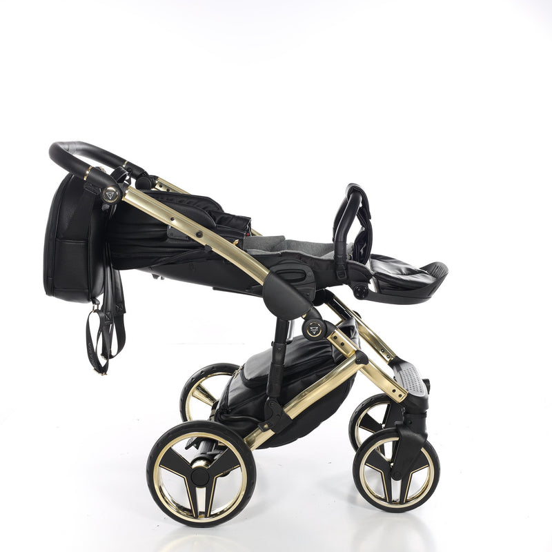 JUNAMA HANDCRAFT BLACK GOLD - 3IN1 (INCLUDES CAR SEAT)