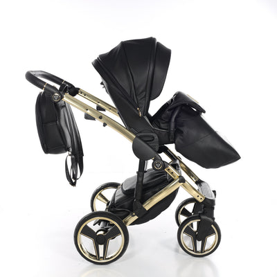 JUNAMA HANDCRAFT BLACK GOLD - 3IN1 (INCLUDES CAR SEAT)