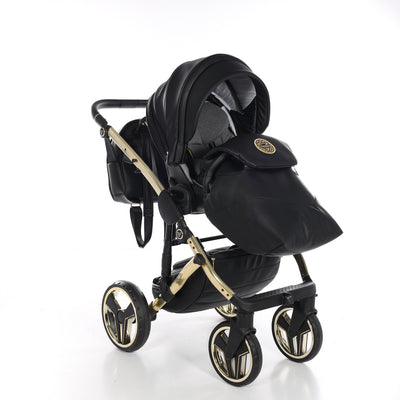 JUNAMA HANDCRAFT BLACK GOLD - 3IN1 (INCLUDES CAR SEAT)