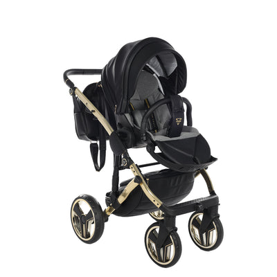 JUNAMA HANDCRAFT BLACK GOLD - 3IN1 (INCLUDES CAR SEAT)