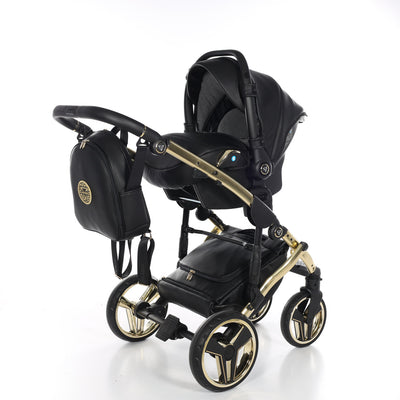 JUNAMA HANDCRAFT BLACK GOLD - 3IN1 (INCLUDES CAR SEAT)