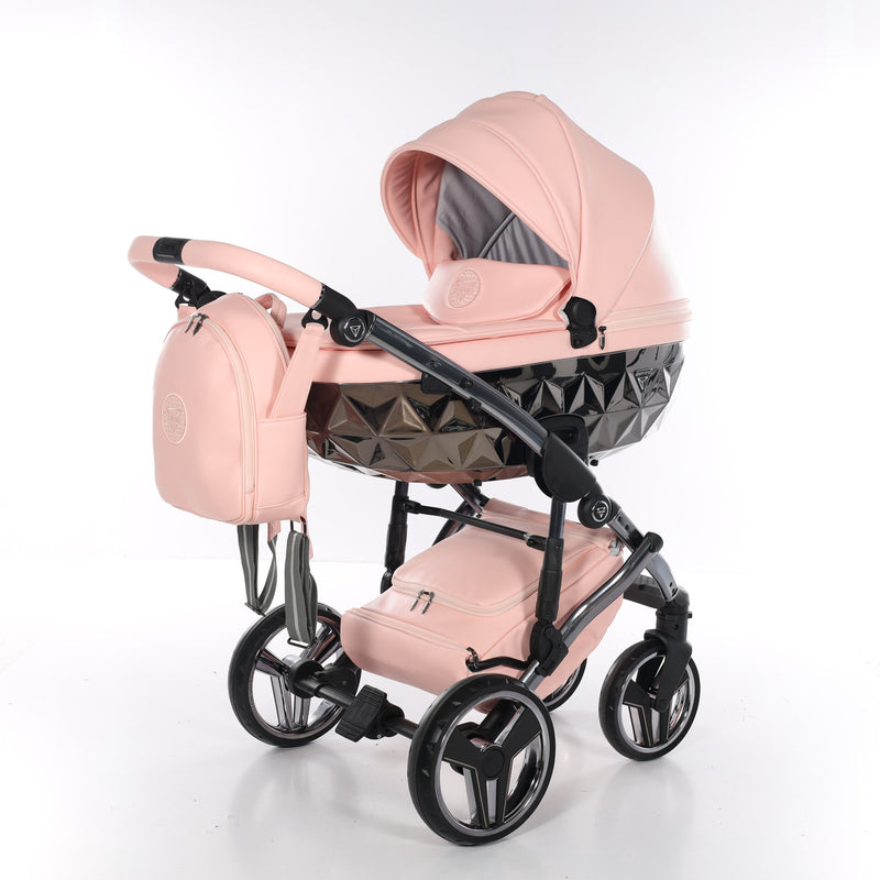 JUNAMA HANDCRAFT APRICOT - 4IN1 (INCLUDES CAR SEAT & ISOFIX BASE)