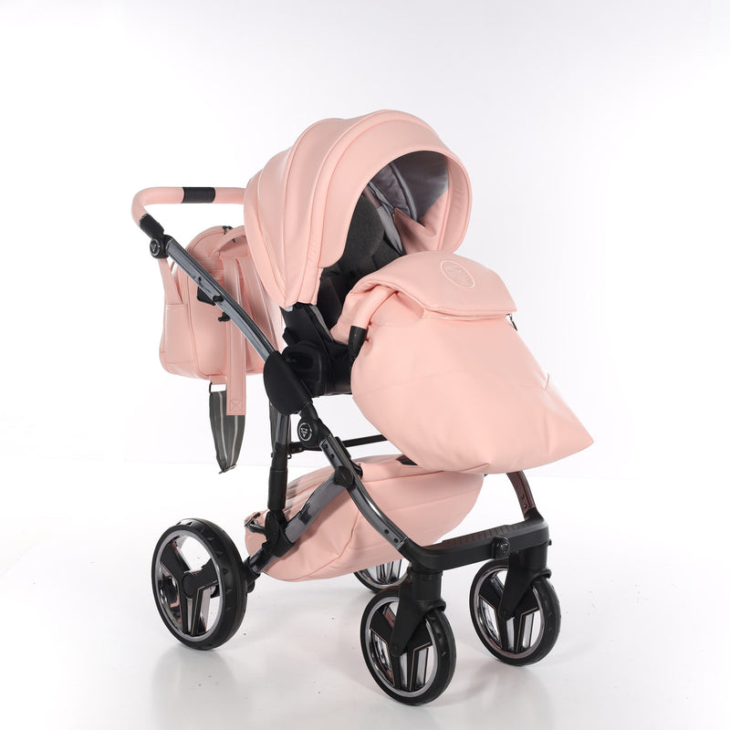 JUNAMA HANDCRAFT APRICOT - 4IN1 (INCLUDES CAR SEAT & ISOFIX BASE)