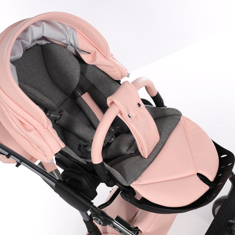 JUNAMA HANDCRAFT APRICOT - 4IN1 (INCLUDES CAR SEAT & ISOFIX BASE)