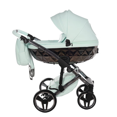 JUNAMA HANDCRAFT PISTACHIO - 4IN1 (INCLUDES CAR SEAT & ISOFIX BASE)