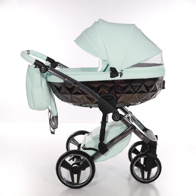 JUNAMA HANDCRAFT PISTACHIO - 4IN1 (INCLUDES CAR SEAT & ISOFIX BASE)