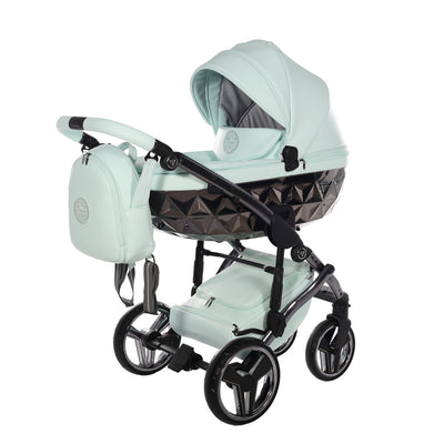 JUNAMA HANDCRAFT PISTACHIO - 4IN1 (INCLUDES CAR SEAT & ISOFIX BASE)