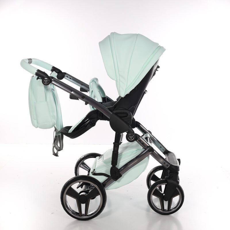 JUNAMA HANDCRAFT PISTACHIO - 4IN1 (INCLUDES CAR SEAT & ISOFIX BASE)