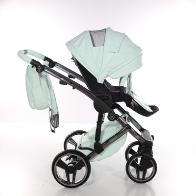 JUNAMA HANDCRAFT PISTACHIO - 4IN1 (INCLUDES CAR SEAT & ISOFIX BASE)