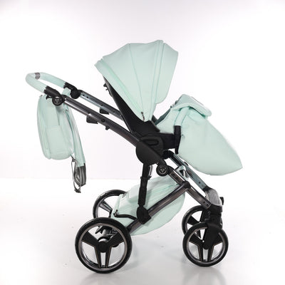 JUNAMA HANDCRAFT PISTACHIO - 4IN1 (INCLUDES CAR SEAT & ISOFIX BASE)