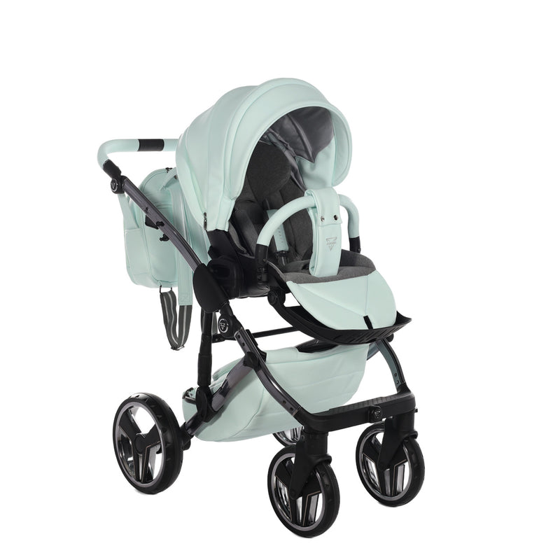 JUNAMA HANDCRAFT PISTACHIO - 4IN1 (INCLUDES CAR SEAT & ISOFIX BASE)