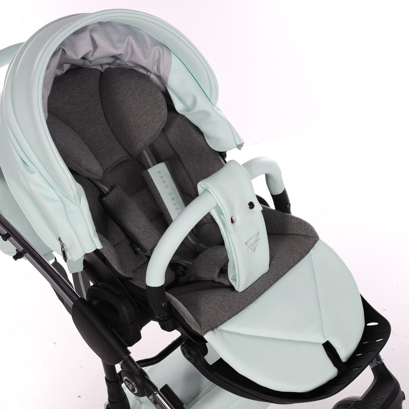 JUNAMA HANDCRAFT PISTACHIO - 4IN1 (INCLUDES CAR SEAT & ISOFIX BASE)