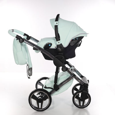 JUNAMA HANDCRAFT PISTACHIO - 4IN1 (INCLUDES CAR SEAT & ISOFIX BASE)