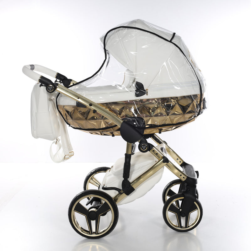 JUNAMA HANDCRAFT WHITE GOLD - 3IN1 (INCLUDES CAR SEAT)