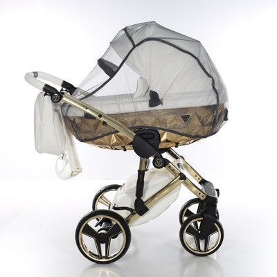 JUNAMA HANDCRAFT WHITE GOLD - 3IN1 (INCLUDES CAR SEAT)