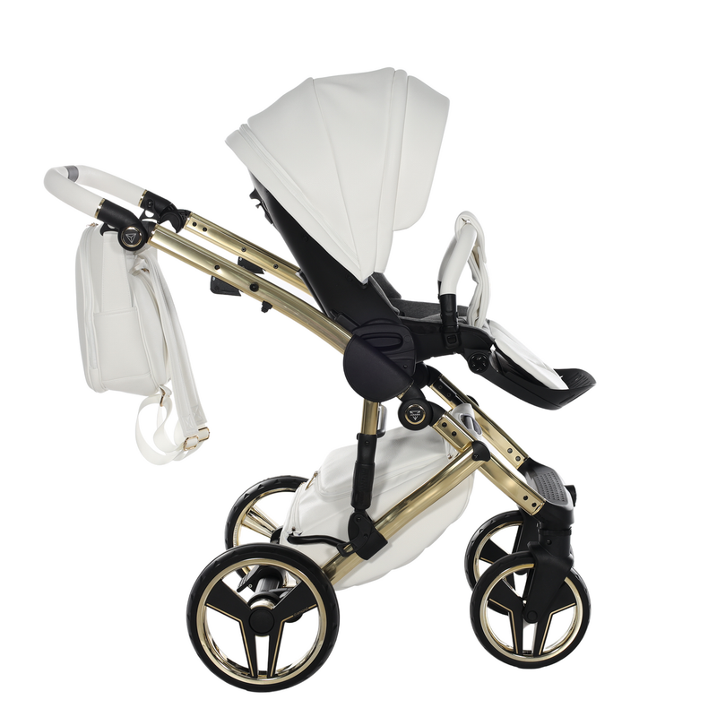 JUNAMA HANDCRAFT WHITE GOLD - 3IN1 (INCLUDES CAR SEAT)