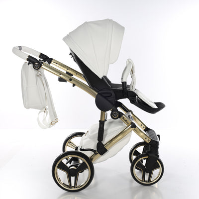 JUNAMA HANDCRAFT WHITE GOLD - 3IN1 (INCLUDES CAR SEAT)