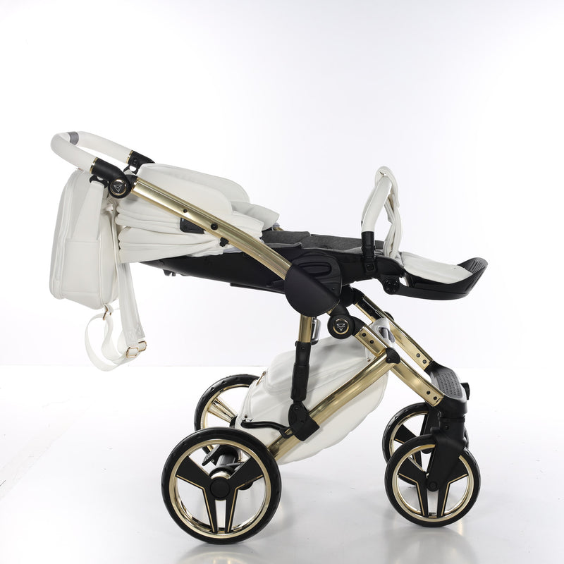 JUNAMA HANDCRAFT WHITE GOLD - 3IN1 (INCLUDES CAR SEAT)