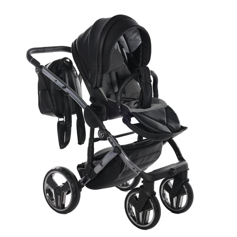 JUNAMA HANDCRAFT BLACK - 3IN1 (INCLUDES CAR SEAT)