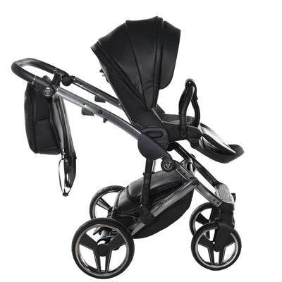 JUNAMA HANDCRAFT BLACK - 4IN1 (INCLUDES CAR SEAT & ISOFIX BASE)