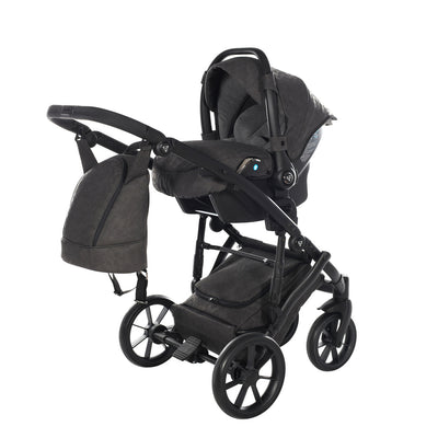 JUNAMA SPACE CARO GREY - 4IN1 (INCLUDES CAR SEAT & ISOFIX BASE)