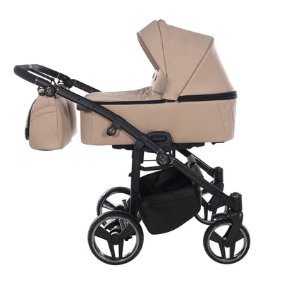 JUNAMA COMPACT DUO BEIGE - 4IN1 (INCLUDES 2 X CAR SEAT & 2 X ISOFIX BASE)