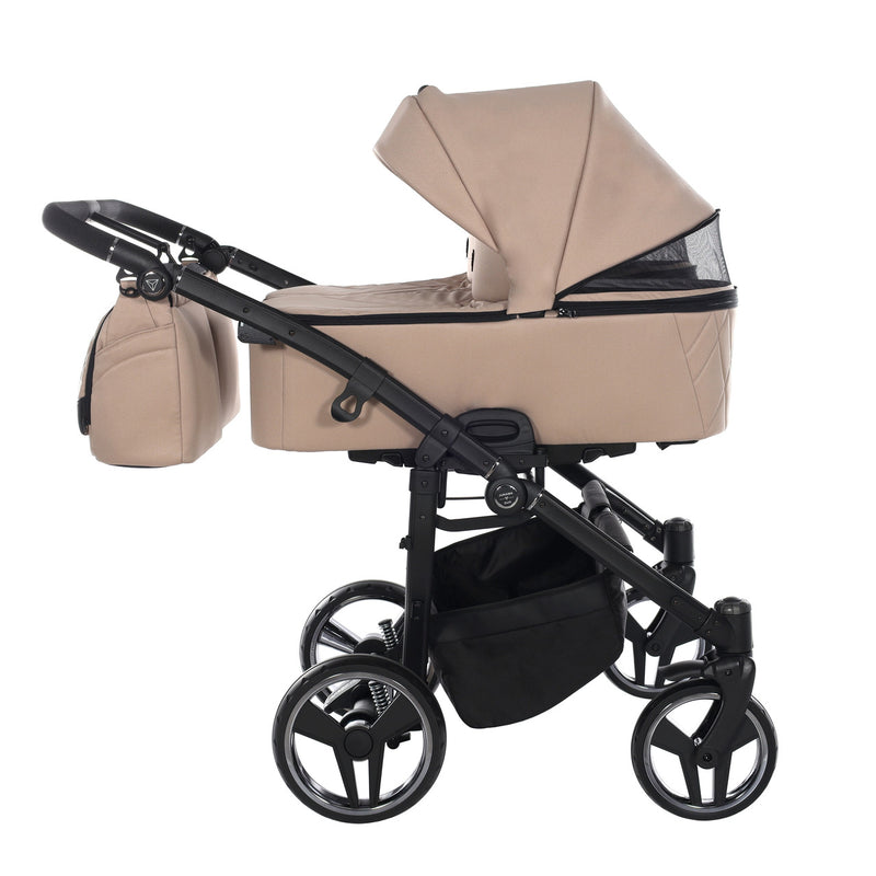 JUNAMA COMPACT DUO BEIGE - 4IN1 (INCLUDES 2 X CAR SEAT & 2 X ISOFIX BASE)