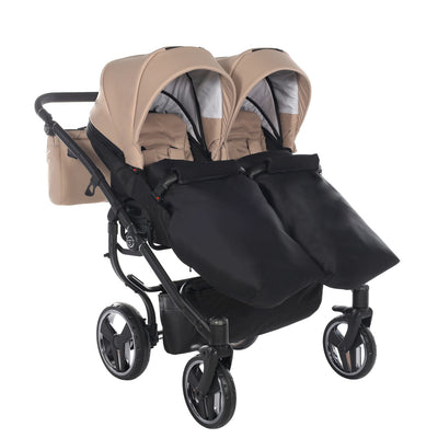 JUNAMA COMPACT DUO BEIGE - 4IN1 (INCLUDES 2 X CAR SEAT & 2 X ISOFIX BASE)