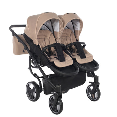 JUNAMA COMPACT DUO BEIGE - 4IN1 (INCLUDES 2 X CAR SEAT & 2 X ISOFIX BASE)