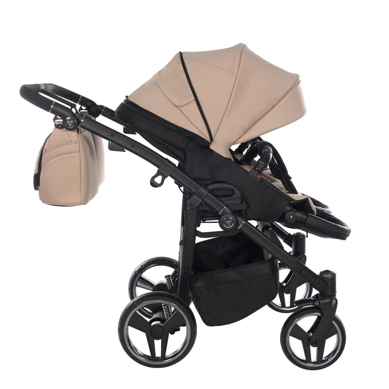 JUNAMA COMPACT DUO BEIGE - 4IN1 (INCLUDES 2 X CAR SEAT & 2 X ISOFIX BASE)