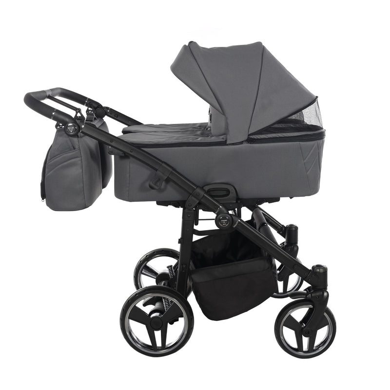 JUNAMA COMPACT DUO GRAPHITE - 4IN1 (INCLUDES 2 X CAR SEAT & 2 X ISOFIX BASE)