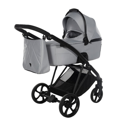 JUNAMA AIR V3 GREY - 4IN1 (INCLUDES CAR SEAT & ISOFIX BASE)