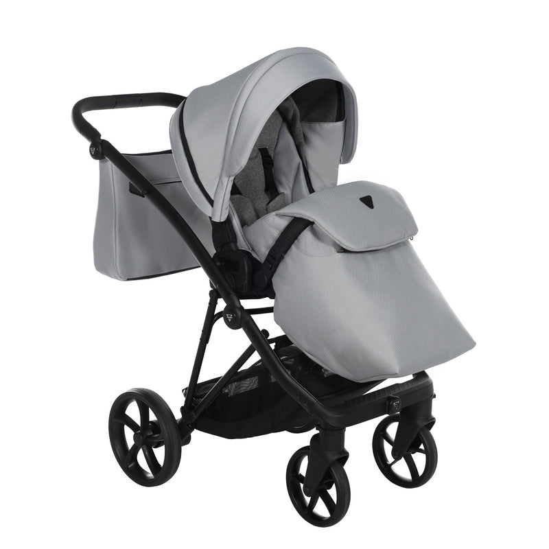 JUNAMA AIR V3 GREY - 4IN1 (INCLUDES CAR SEAT & ISOFIX BASE)