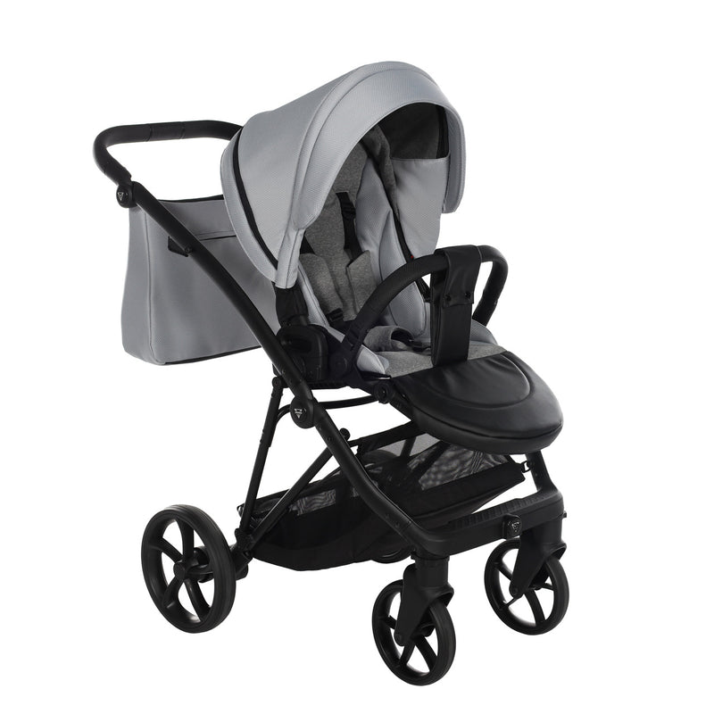 JUNAMA AIR V3 GREY - 4IN1 (INCLUDES CAR SEAT & ISOFIX BASE)