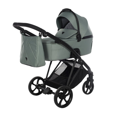 JUNAMA AIR V3 GREEN - 4IN1 (INCLUDES CAR SEAT & ISOFIX BASE)