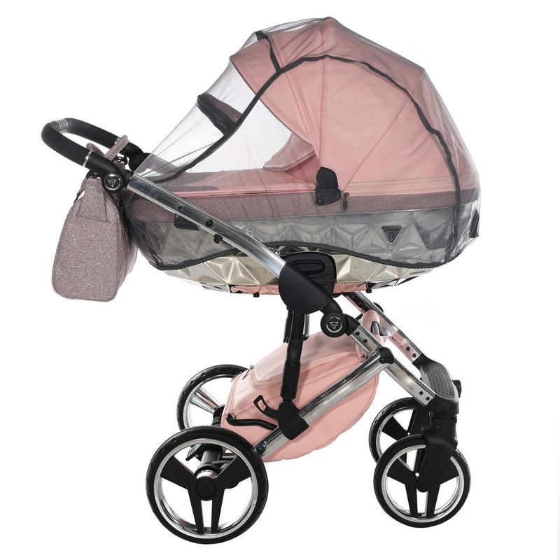 JUNAMA HANDCRAFT GLITTER PINK - 3IN1 (INCLUDES CAR SEAT)