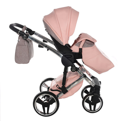 JUNAMA HANDCRAFT GLITTER PINK - 3IN1 (INCLUDES CAR SEAT)