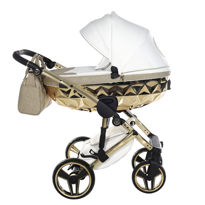 JUNAMA HANDCRAFT GLITTER GOLD - 3IN1 (INCLUDES CAR SEAT)