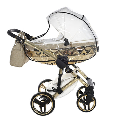 JUNAMA HANDCRAFT GLITTER GOLD - 3IN1 (INCLUDES CAR SEAT)