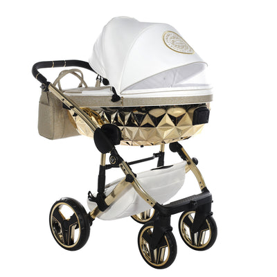 JUNAMA HANDCRAFT GLITTER GOLD - 3IN1 (INCLUDES CAR SEAT)