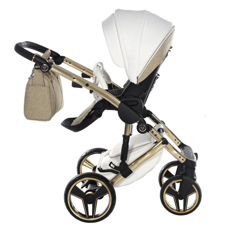 JUNAMA HANDCRAFT GLITTER GOLD - 3IN1 (INCLUDES CAR SEAT)