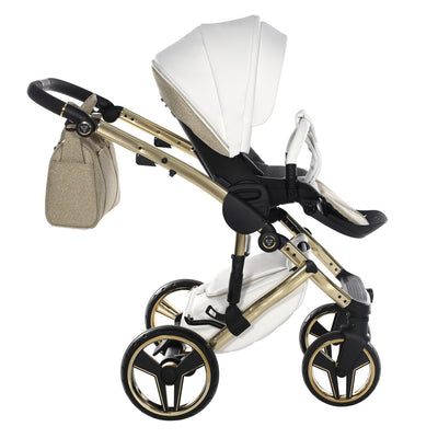 JUNAMA HANDCRAFT GLITTER GOLD - 3IN1 (INCLUDES CAR SEAT)