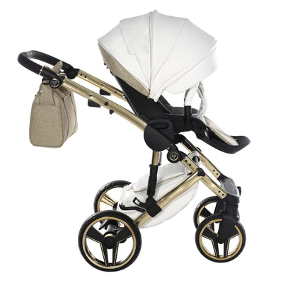 JUNAMA HANDCRAFT GLITTER GOLD - 3IN1 (INCLUDES CAR SEAT)